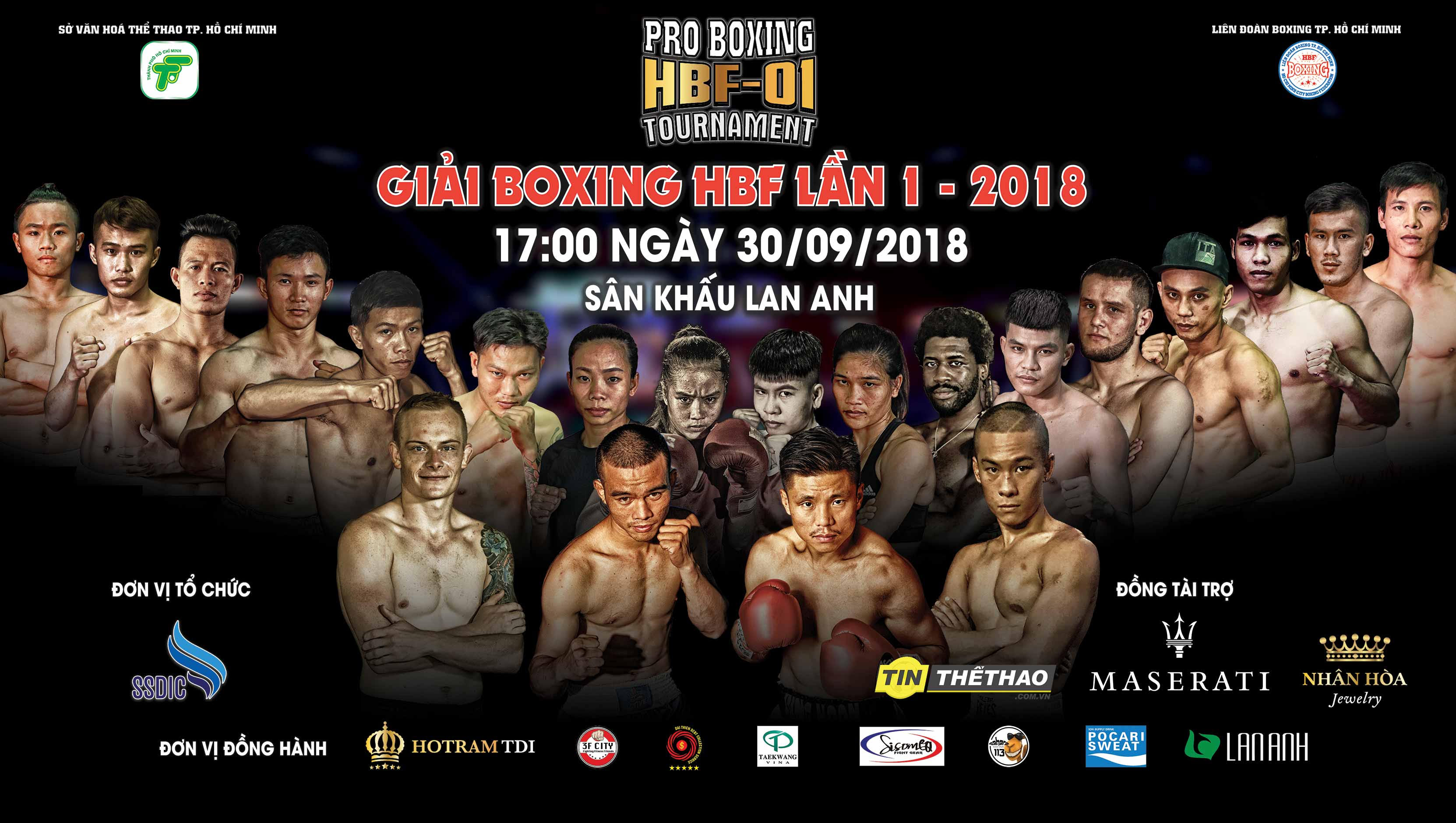 Giải đấu HBF Pro Boxing Tournament 01